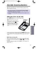 Предварительный просмотр 57 страницы Panasonic KX-TC1733CB Operating Instructions Manual