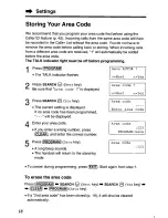 Предварительный просмотр 18 страницы Panasonic KX-TC1740B - 900 MHz Analog Cordless Speakerphone User Manual