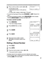 Предварительный просмотр 39 страницы Panasonic KX-TC1740B - 900 MHz Analog Cordless Speakerphone User Manual