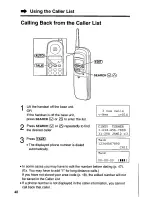 Предварительный просмотр 46 страницы Panasonic KX-TC1740B - 900 MHz Analog Cordless Speakerphone User Manual