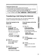 Предварительный просмотр 51 страницы Panasonic KX-TC1740B - 900 MHz Analog Cordless Speakerphone User Manual