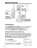 Предварительный просмотр 52 страницы Panasonic KX-TC1740B - 900 MHz Analog Cordless Speakerphone User Manual