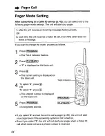 Предварительный просмотр 64 страницы Panasonic KX-TC1740B - 900 MHz Analog Cordless Speakerphone User Manual