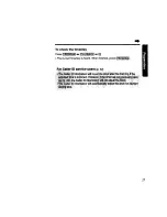 Preview for 27 page of Panasonic KX-TC1741B Manual