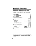 Preview for 28 page of Panasonic KX-TC1741B Manual