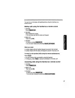 Preview for 37 page of Panasonic KX-TC1741B Manual