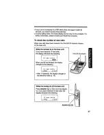 Preview for 43 page of Panasonic KX-TC1741B Manual