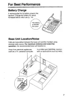 Preview for 3 page of Panasonic KX-TC1743 Operating Instructions Manual