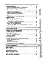 Preview for 5 page of Panasonic KX-TC1743 Operating Instructions Manual