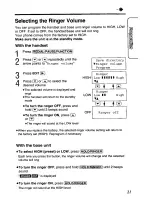 Preview for 21 page of Panasonic KX-TC1743 Operating Instructions Manual