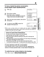 Preview for 31 page of Panasonic KX-TC1743 Operating Instructions Manual