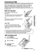 Preview for 37 page of Panasonic KX-TC1743 Operating Instructions Manual