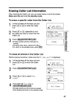 Preview for 45 page of Panasonic KX-TC1743 Operating Instructions Manual