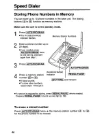 Preview for 46 page of Panasonic KX-TC1743 Operating Instructions Manual