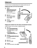 Preview for 56 page of Panasonic KX-TC1743 Operating Instructions Manual