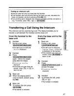 Preview for 57 page of Panasonic KX-TC1743 Operating Instructions Manual