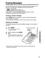 Preview for 65 page of Panasonic KX-TC1743 Operating Instructions Manual