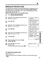 Preview for 67 page of Panasonic KX-TC1743 Operating Instructions Manual