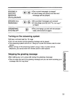 Preview for 71 page of Panasonic KX-TC1743 Operating Instructions Manual