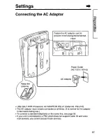 Предварительный просмотр 11 страницы Panasonic KX-TC1750 - Cordless Phone - Operation User Manual