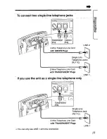 Предварительный просмотр 13 страницы Panasonic KX-TC1750 - Cordless Phone - Operation User Manual