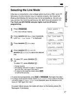 Предварительный просмотр 17 страницы Panasonic KX-TC1750 - Cordless Phone - Operation User Manual