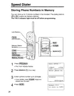 Предварительный просмотр 28 страницы Panasonic KX-TC1750 - Cordless Phone - Operation User Manual