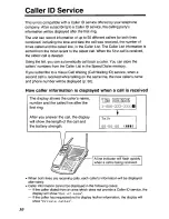 Предварительный просмотр 30 страницы Panasonic KX-TC1750 - Cordless Phone - Operation User Manual