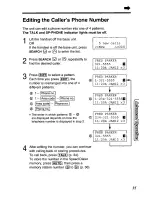 Предварительный просмотр 35 страницы Panasonic KX-TC1750 - Cordless Phone - Operation User Manual