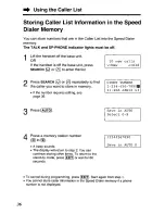 Предварительный просмотр 36 страницы Panasonic KX-TC1750 - Cordless Phone - Operation User Manual