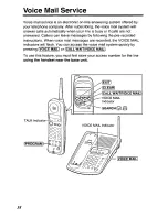 Предварительный просмотр 38 страницы Panasonic KX-TC1750 - Cordless Phone - Operation User Manual