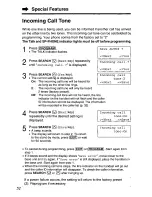 Предварительный просмотр 52 страницы Panasonic KX-TC1750 - Cordless Phone - Operation User Manual