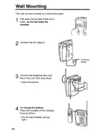 Предварительный просмотр 54 страницы Panasonic KX-TC1750 - Cordless Phone - Operation User Manual