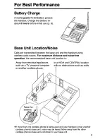 Preview for 3 page of Panasonic KX-TC1811B User Manual