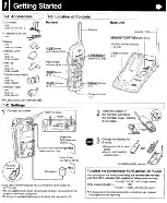 Preview for 2 page of Panasonic KX-TC1831W Operating Instructions Manual