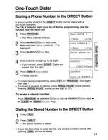 Preview for 21 page of Panasonic KX-TC1850B User Manual