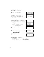 Preview for 34 page of Panasonic KX-TC1851ALB Operating Instructions Manual