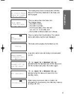 Предварительный просмотр 9 страницы Panasonic KX-TC1851B - 900 MHz DSS Cordless Phone Operating Instructions Manual