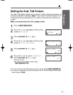 Предварительный просмотр 17 страницы Panasonic KX-TC1851B - 900 MHz DSS Cordless Phone Operating Instructions Manual