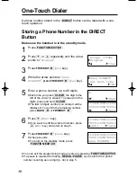 Предварительный просмотр 30 страницы Panasonic KX-TC1851B - 900 MHz DSS Cordless Phone Operating Instructions Manual