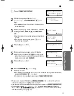 Предварительный просмотр 33 страницы Panasonic KX-TC1851B - 900 MHz DSS Cordless Phone Operating Instructions Manual