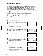 Предварительный просмотр 40 страницы Panasonic KX-TC1851B - 900 MHz DSS Cordless Phone Operating Instructions Manual