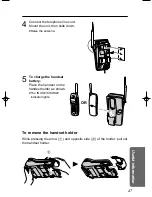 Предварительный просмотр 47 страницы Panasonic KX-TC1851B - 900 MHz DSS Cordless Phone Operating Instructions Manual