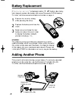 Предварительный просмотр 48 страницы Panasonic KX-TC1851B - 900 MHz DSS Cordless Phone Operating Instructions Manual