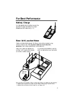 Preview for 3 page of Panasonic KX-TC1851CB Operating Instructions Manual