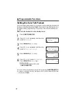 Preview for 18 page of Panasonic KX-TC1851CB Operating Instructions Manual