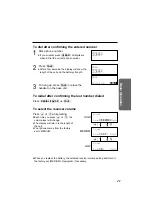 Preview for 21 page of Panasonic KX-TC1851CB Operating Instructions Manual