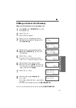 Preview for 37 page of Panasonic KX-TC1851CB Operating Instructions Manual