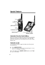 Preview for 42 page of Panasonic KX-TC1851CB Operating Instructions Manual