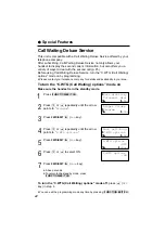 Preview for 44 page of Panasonic KX-TC1851CB Operating Instructions Manual